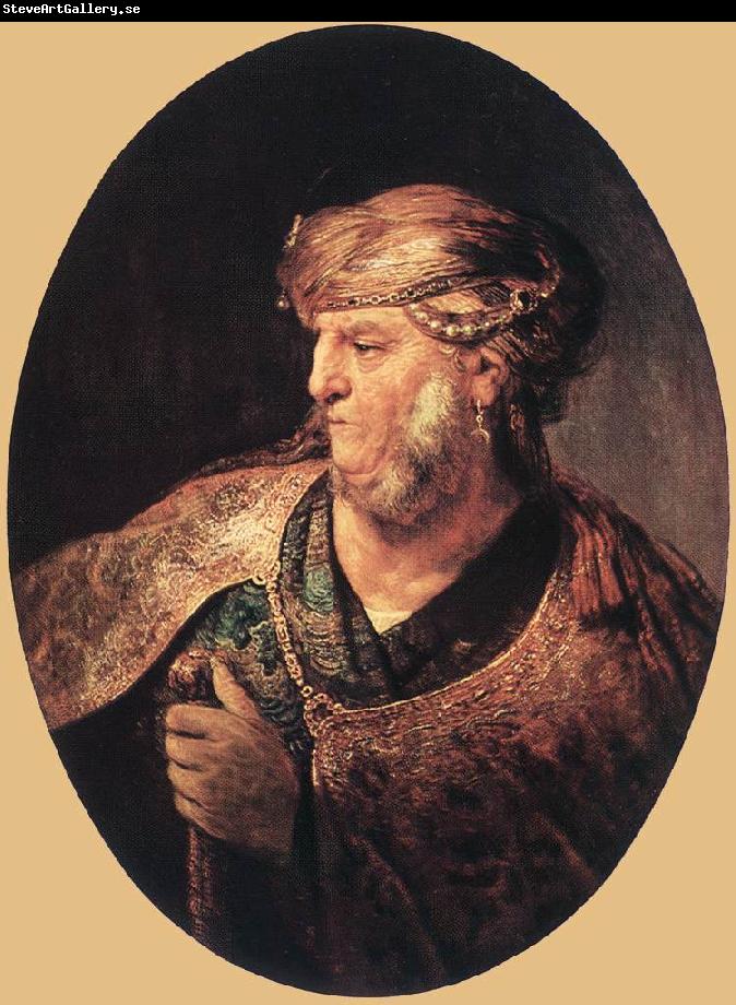 RECCO, Giuseppe Portrait of a Man in Oriental Garment